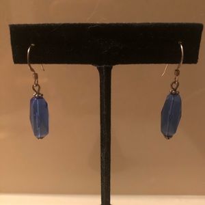 Simple, Blue Earrings
